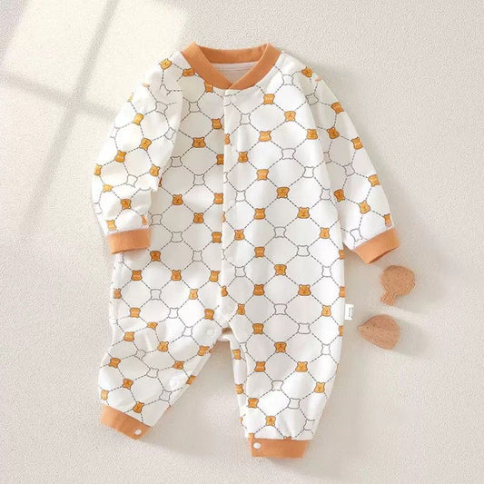 Cute Teddy - Print Infant Onesie for Ultimate Comfort