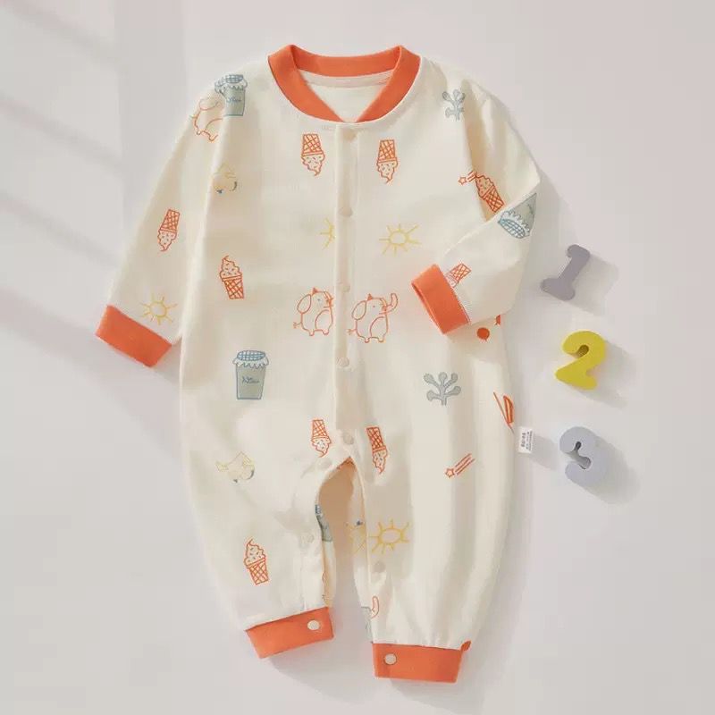 Fun - Print Infant Onesie: Sweet Treats and Cuteness Combined