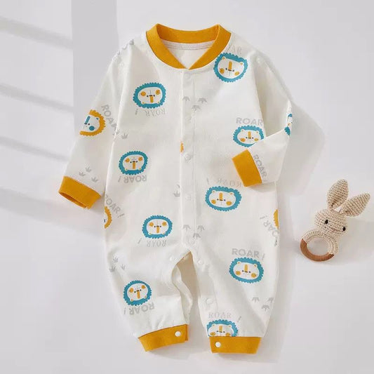 Lively Lion - Print Infant Onesie for Adventurous Little Ones